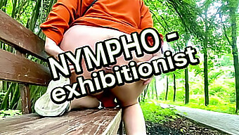 Amateur-Exhibitionistin Tropft In Outdoor-Video In Ihre Feuchte Muschi