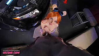 Demi Hawks' Cute Gadget Hackwrench Cosplay In Hardcore Vr Porn