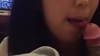 Asian Babe Gives A Sensual Blowjob In Hd