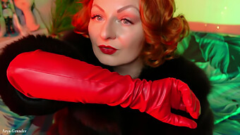 Arya'S Latex Gloves: A Seductive German Amateur Tease