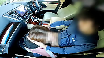 Amateur Wife'S Steamy Affair With Hentai Lover In A Car