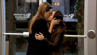 Newcomers Jaclyn Jonet And Olivia Wilde In A Steamy Lesbian Kiss