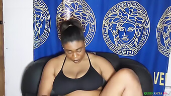 La Hermanastra Más Negra Con Tetas Naturales Más Grandes Anhela Atención