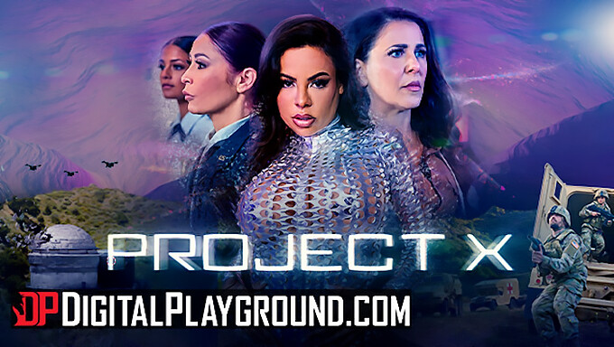 Echa Un Vistazo Al Explosivo Nuevo Proyecto X En Digitalplayground Este Septiembre