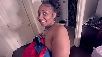 Black Babe With Big Ass Gets Photographed And Fucked